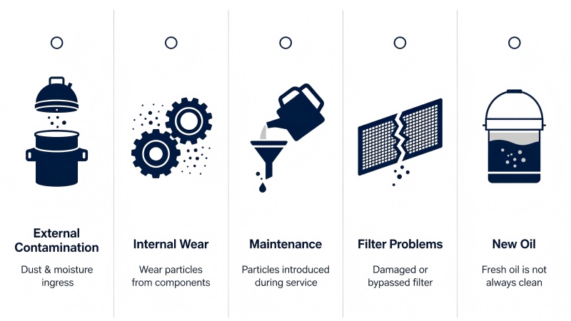 How an Online Oil Particle Counter Works — Light Blockage Principle